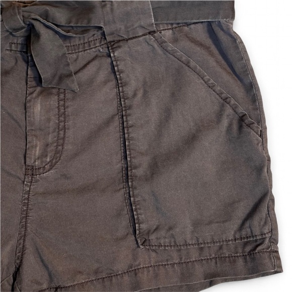 FREE PEOPLE Women's Charcoal Gray Utility Shorts size 6 - Picture 5 of 8